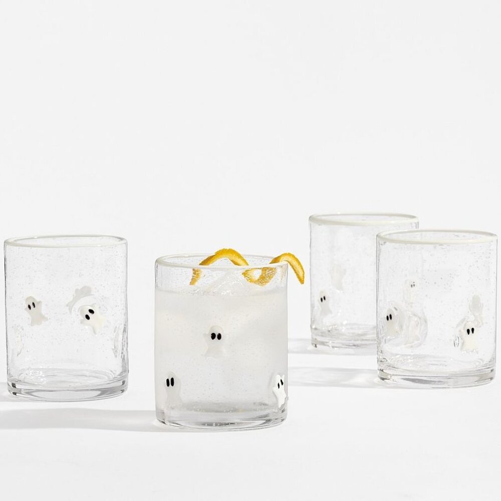 Ghost Icon Glasses (set of 2)